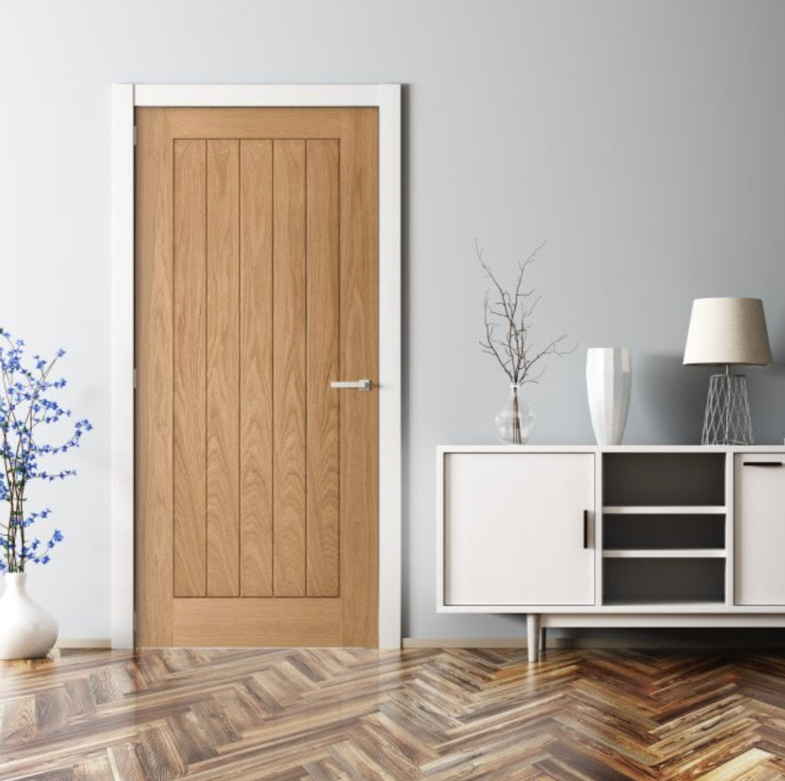 Internal Oak Finished Doors (EDG-85799)