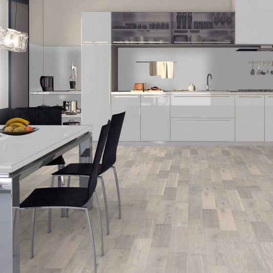 Ivory White Oak Engineered Real Wood (EDG-182142)