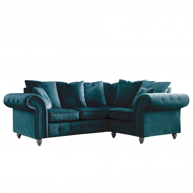 EDGE Malta Teal Corner Sofa