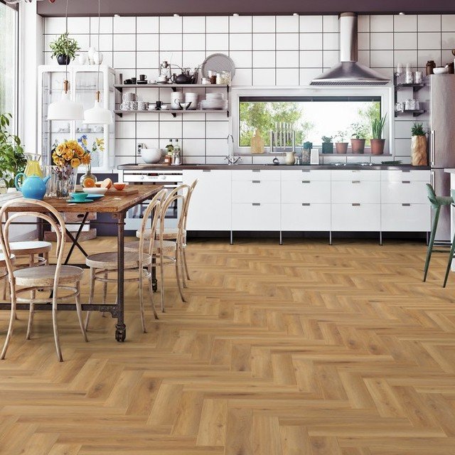 Pisa Oak Herringbone (EDG-D3861)