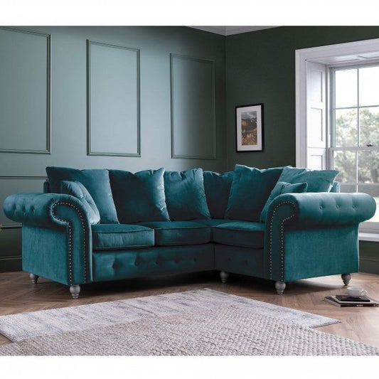 EDGE Malta Teal Corner Sofa