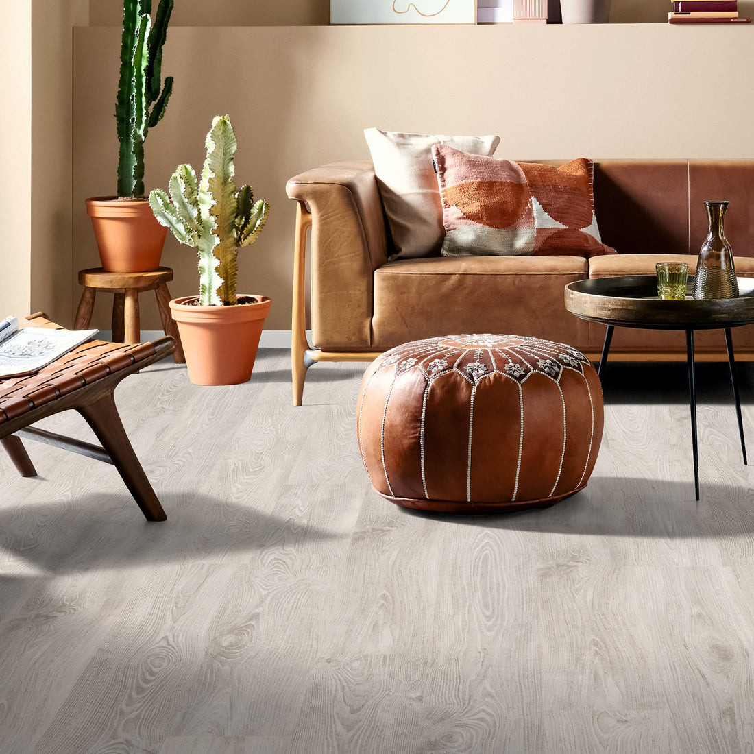 Soft Sienna Chestnut 8mm Water Resistant Laminate 