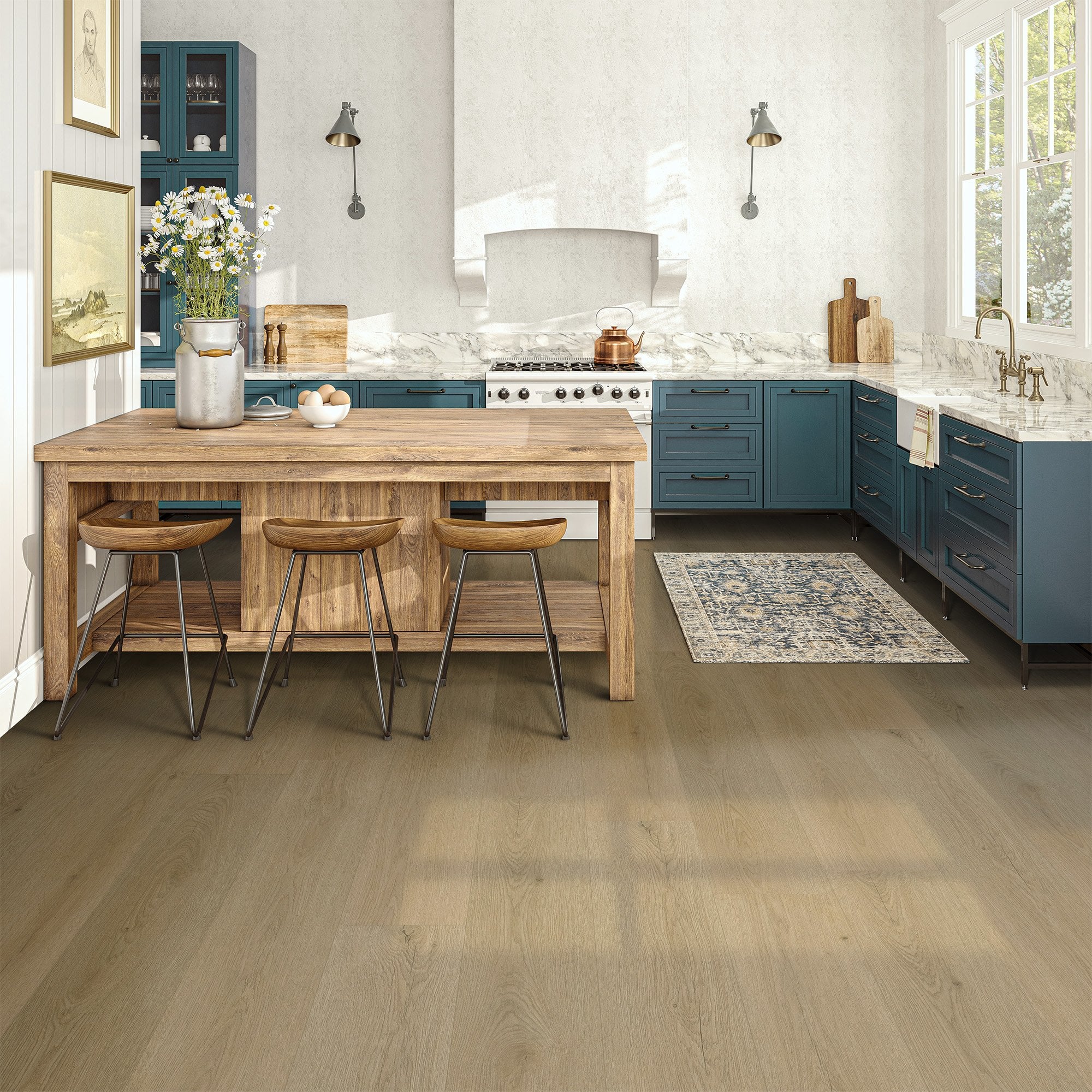Champagne Oak - Comfort Luxe 12mm Laminate Flooring
