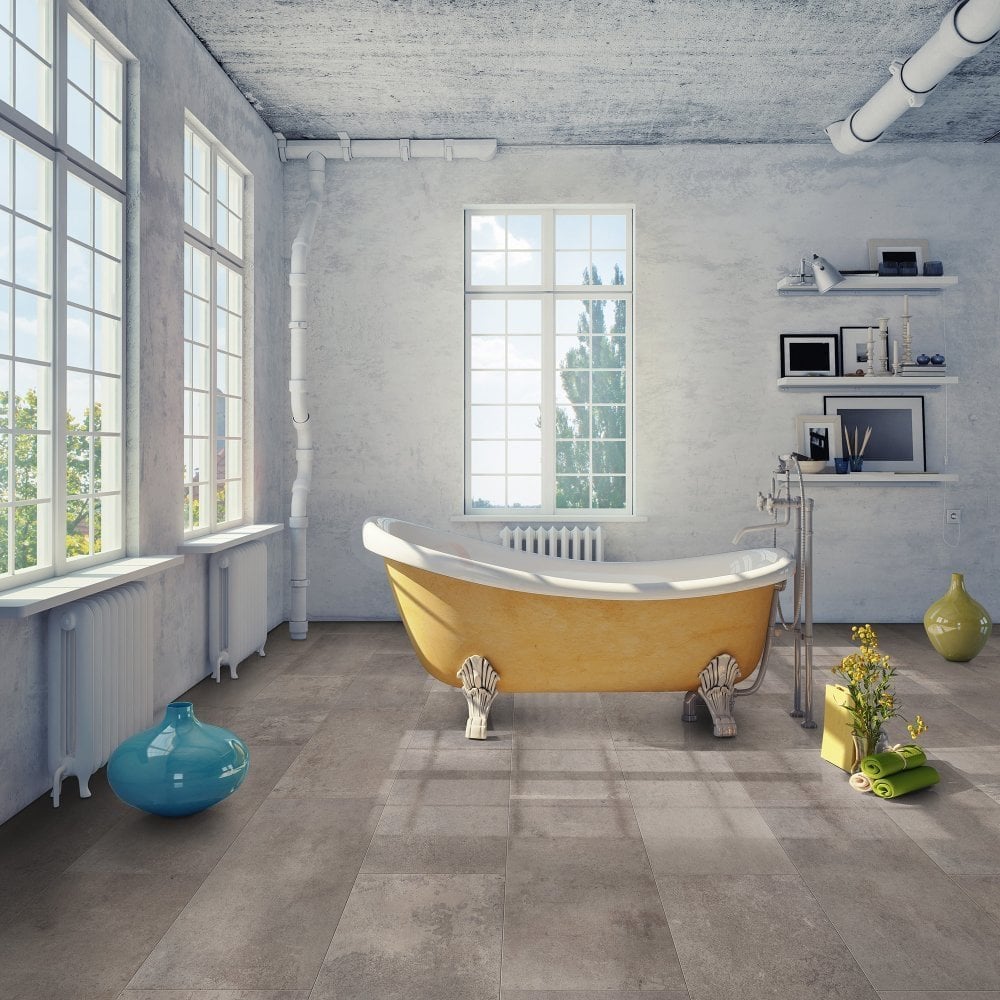Clean Blue Slate - Universo Water-Resistant 8mm Water-Resistant Laminate Flooring