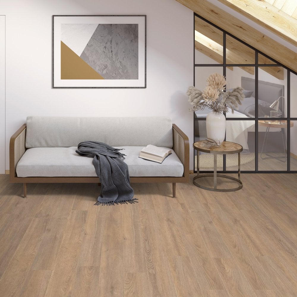 Elba Oak Beige - Amazone Aqua 10mm Laminate Flooring