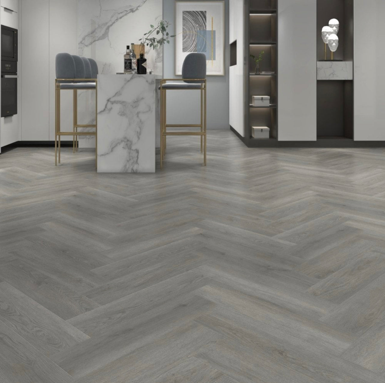 Steel City Herringbone